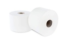 Jumbo Toilettenpapier 2 lagig, Funny, Hochweiss, Zellstoffpapier, geprägt, Spiralkern zur Innenabwicklung, 13×23 cm, 19,5 cm
