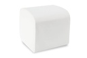 Toilettenpapier, Einzelblatt, Semy Top, 10x22cm, 2-lagig, Zellstoffpapier, geprägt, 40x225 Blatt, 1 Karton 9.000 Blatt