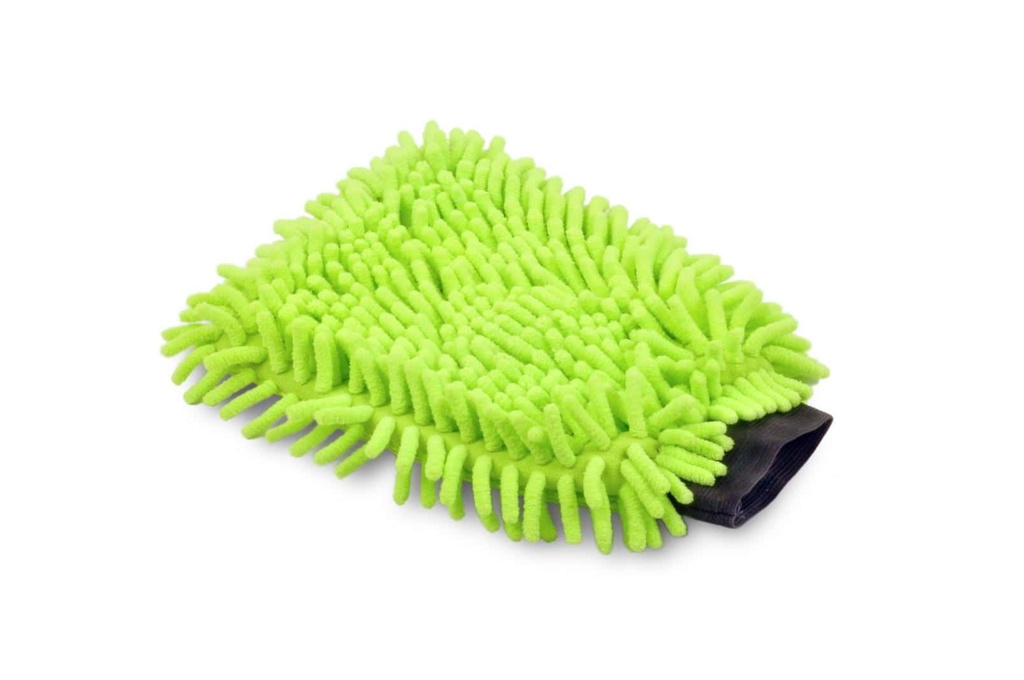 Mikrofasertücher, Handschuhe Grün, Semy Top, 16x24 cm, 80% Polyester, 20% Polyamid, 50 Stück - Bild 2