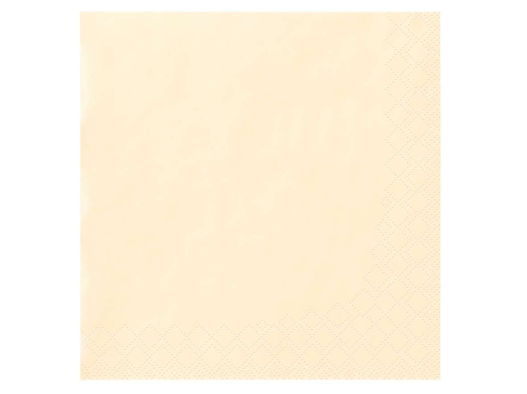 [AIO250733] Serviette 33x33cm 2-lagig 1/4 Falz - 1500 Stück (Blau)