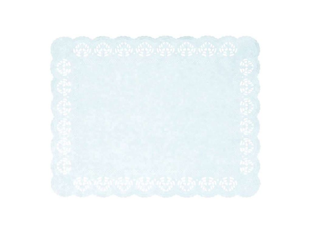 [AIO242024] Tortenspitzen eckig  weiss - 2000 Stück (15x24cm)