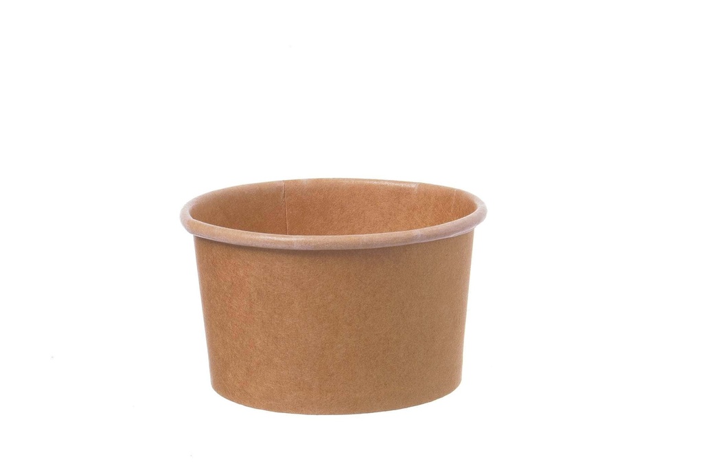 [AIO238153] Eisbecher Pappe braun 340ml - 500 Stück