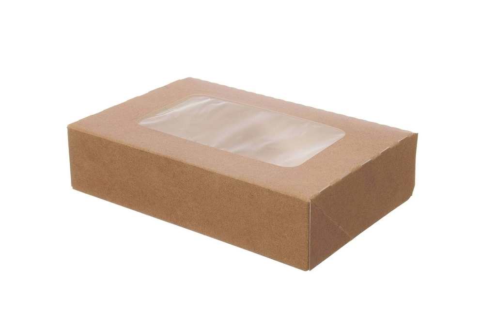 [AIO236636] Transport Karton mit Sichtfenster 16x10x5cm - 330 Stück