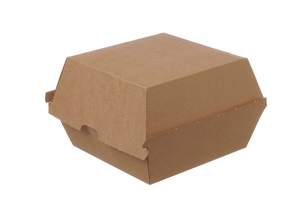 [AIO234646] Hamburger Burger Box Pappe 115x115x90mm - 200 Stück