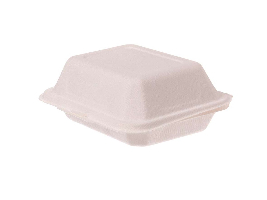 [AIO234079] Hamburger Burger Box Bagasse IP7 1453BG 140x127x70 mm - 500 Stück