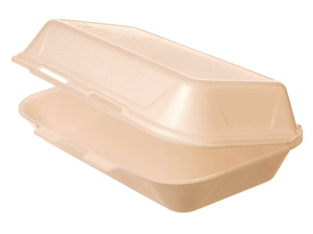 [AIO233541] Lunchbox XPS IP9 1624 beige 185x155x75mm - 500 Stück