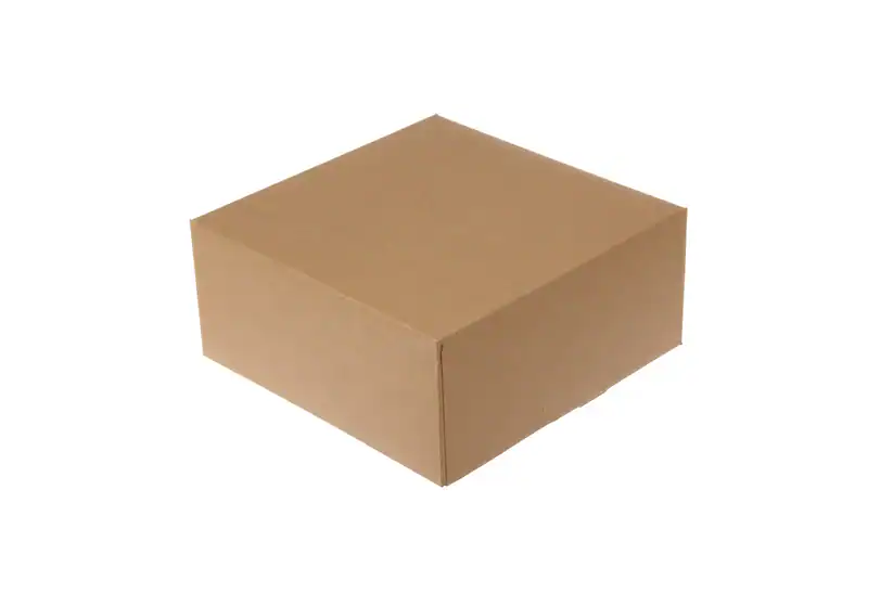 [AIO173337] Tortenkarton 1-teilig braun (220x220x100mm)