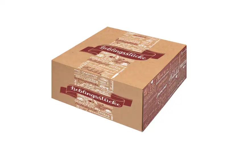 [AIO173334] Eco Tortenkarton 1-teilig (220x220x100mm)