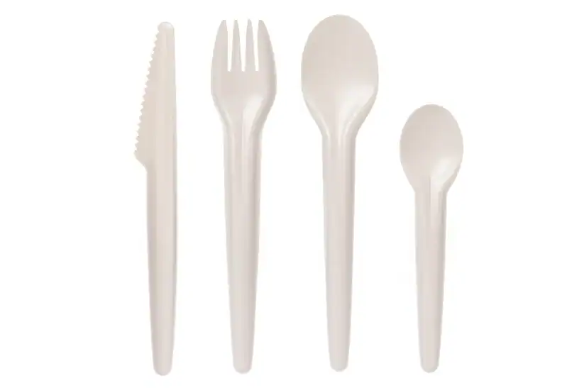 [AIO233896] Kaffeelöffel aus Papier weiß 13cm