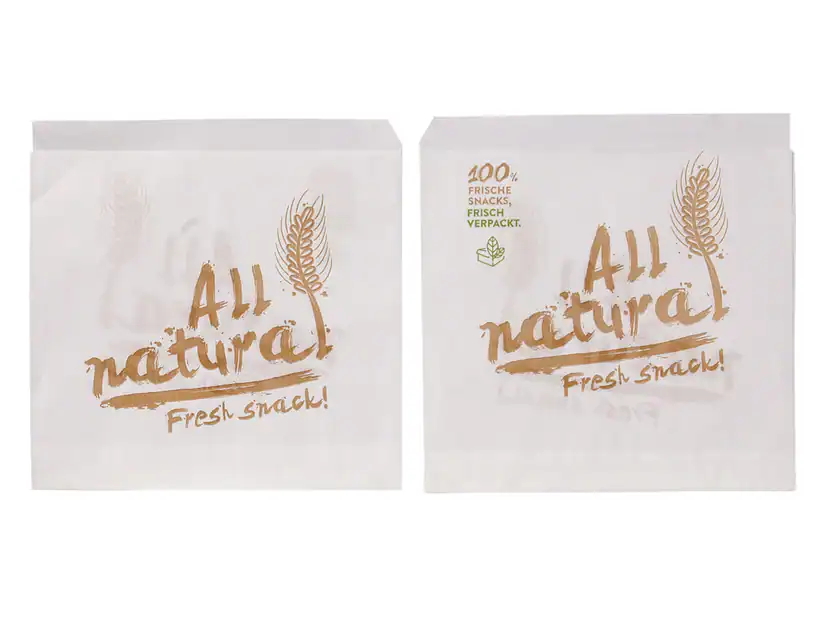 [AIO128161] Snackbeutel 2-seitig offen ALL NATURAL 17x16cm - 4000 Stück
