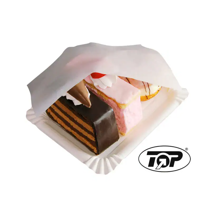 [AIO124132] Sahne Abdeckpapier ALL NATURAL 12x18cm - 40000 Stück