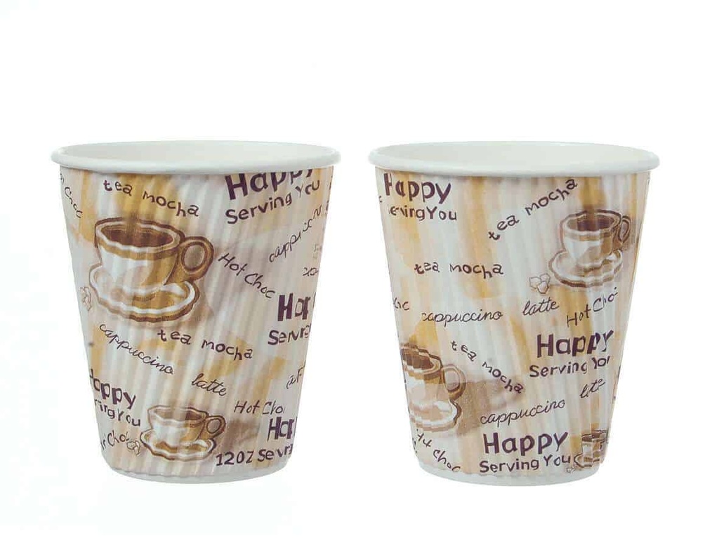 [AIO230935] Kaffeebecher To Go Doppelwand - 1000 Stück (0,20l Ø 80mm)