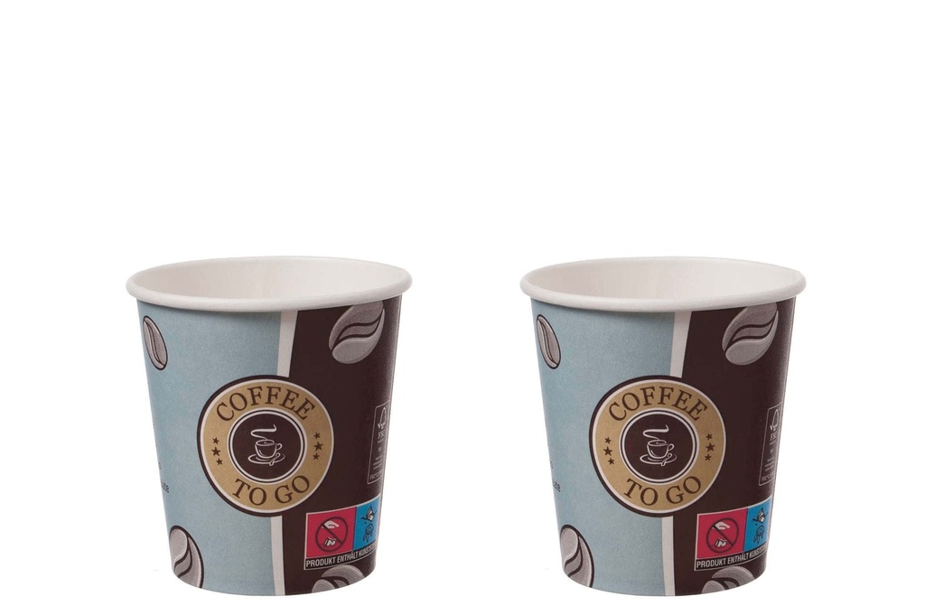 [AIO230618] Kaffeebecher Pappe To Go Topline 0,18l Ø 73mm - 2000 Stück