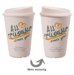 [AIO230927] Deckel zu Mehrweg Kaffeebecher ALL REUSEABLE - 50 Stück