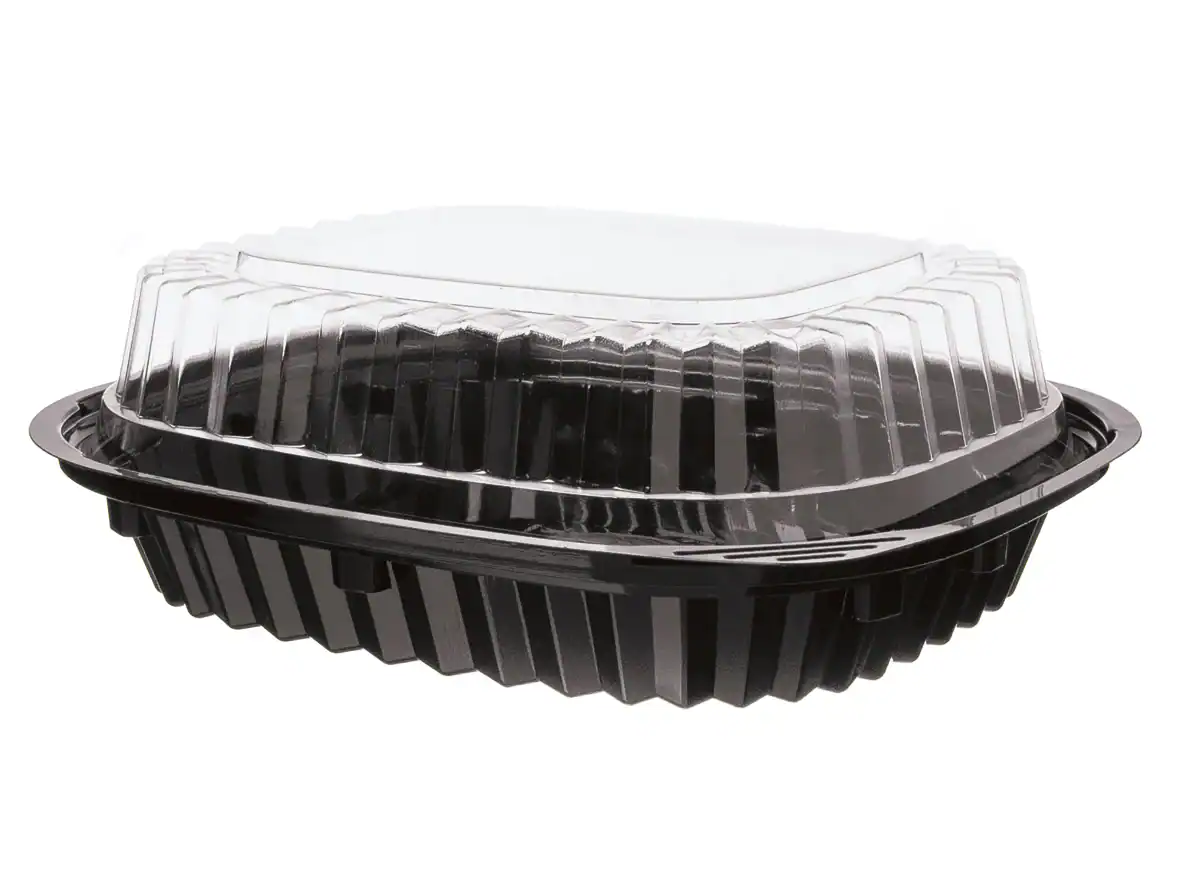 [AIO280558701024] Salatschale eckig mit Deckel (300ml)