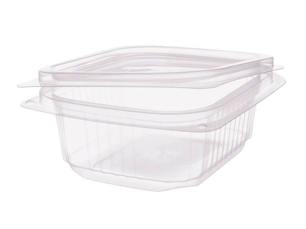 [AIO281125] Salat Klappboxen eckig - PP (125ml)