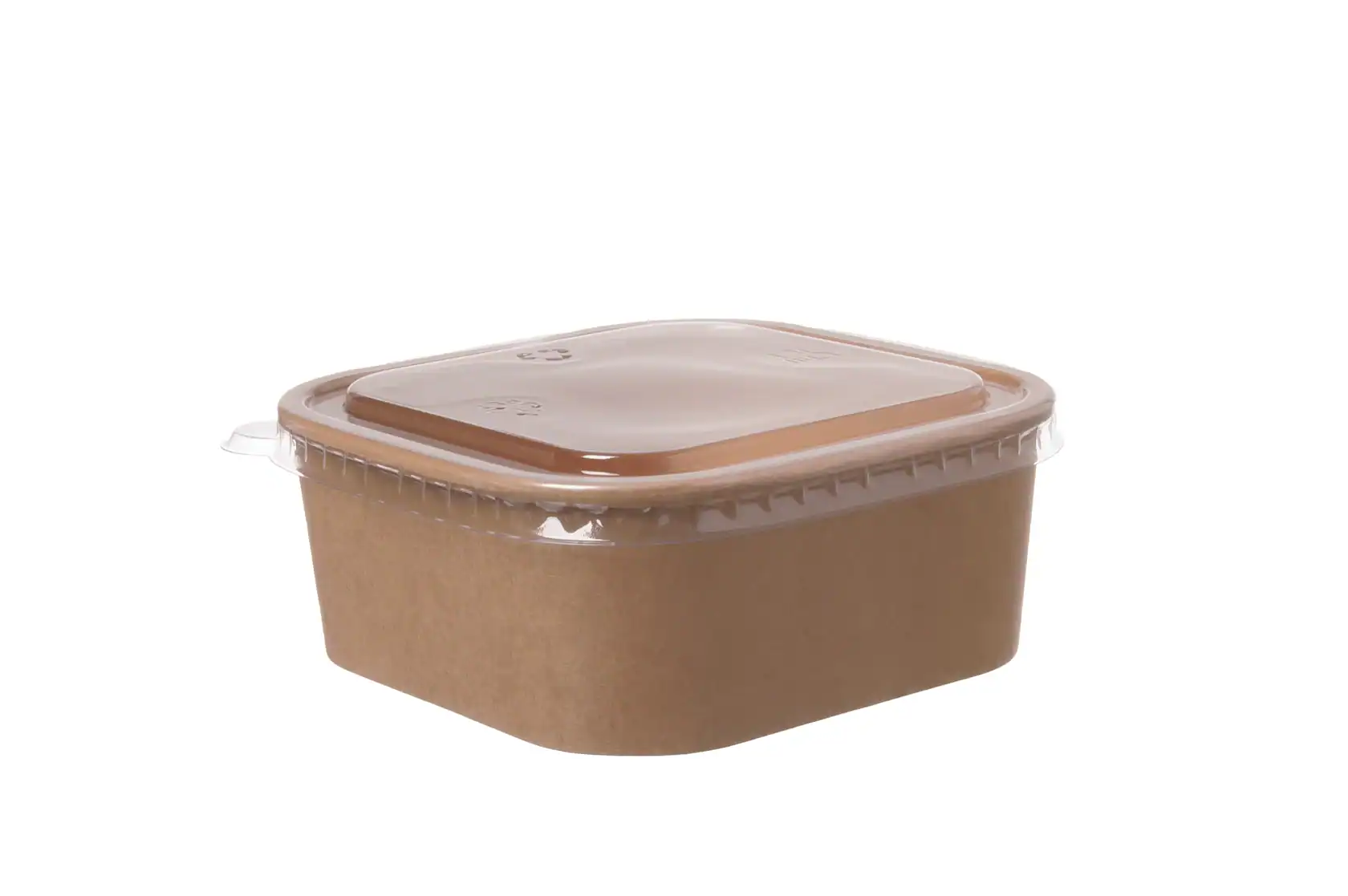 [AIO270341270339] Salatschale quadratisch inkl. Deckel (1000ml)