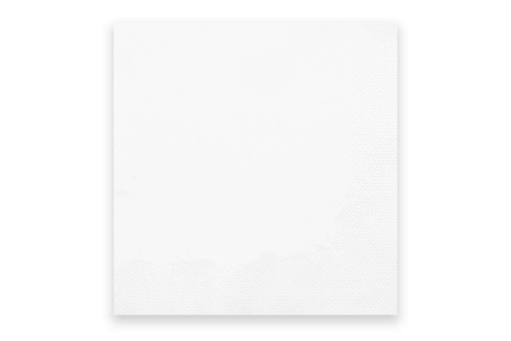 [AG-102] Zelltuch-Serviette, hochweiß, 3 lagig, 40x40 cm, 1/4 Falz, 1.000 Stück pro Pack