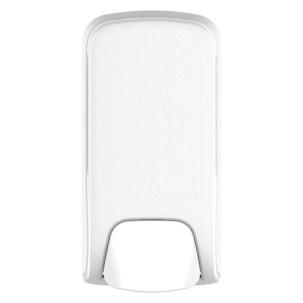 [ST-88531] Seifenspender Manuell für normal frequentierte Waschräume, weiss, Kunststoff, abschliessbar, 500 ml Füllmenge, nachfüllbar, 219x110x87 mm, Semy Top