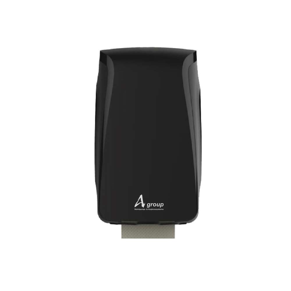 [SVL404003B] Toilettenpapier Spender Doppelrollen, VISION AT10, BLACK, 160x162x275, A Group 1 Stück