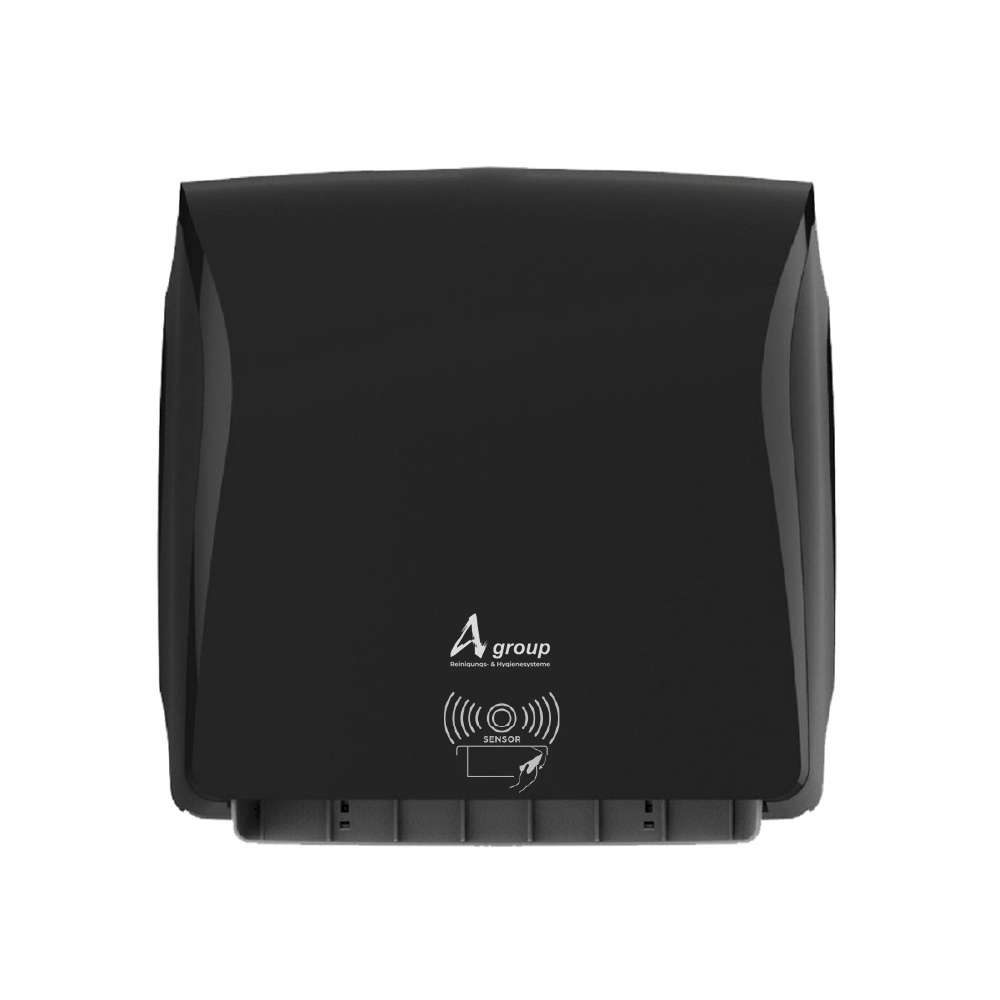 [SVL110A10B] Sensor Handtuchrollen Spender, VISION A10, BLACK, 304x210x304, A GROUP, 1 Stück