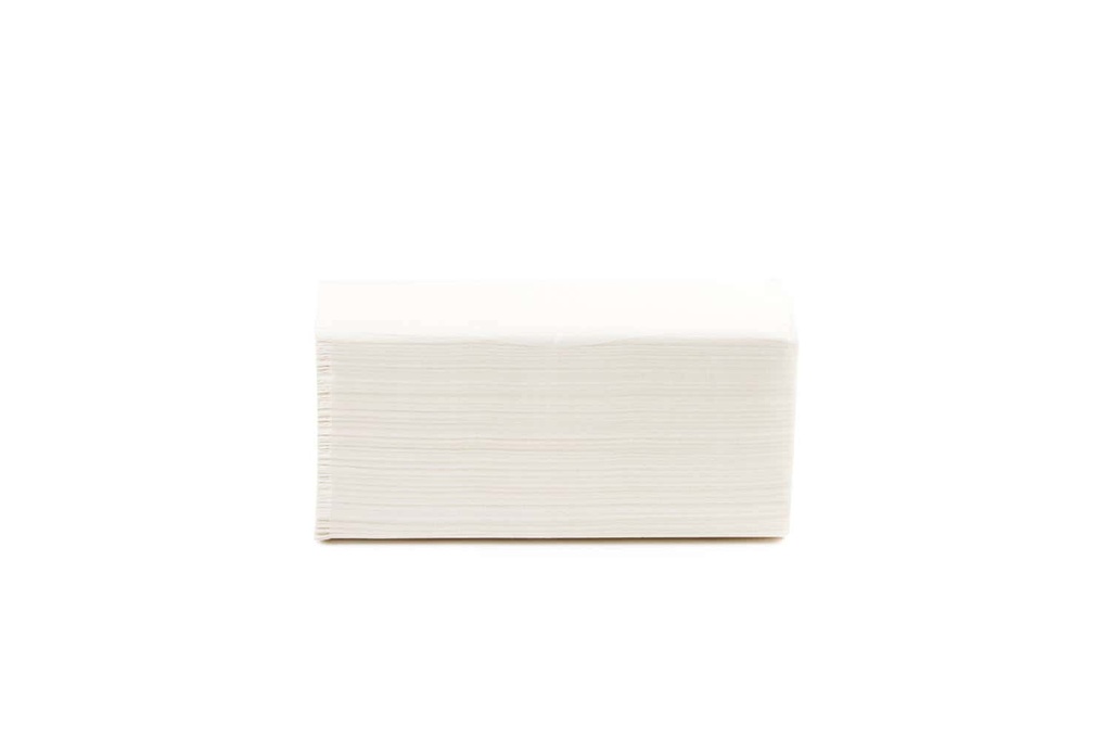 [AG-050-2.Einzel] Papierhandtuch kurz, Funny, 20,5×24 cm, 2-lagig, hochweiss, Zellstoffpapier, geprägt, Z Falz, 3.750 Stück, Karton (Einzel)