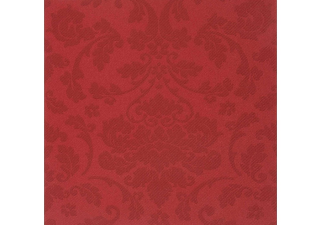 [Semy Top ST-88332-5] Airlaid-Serviette, DAUPHINE, BORDEAUX, 40x40 cm, 1/4 Falz, Semy Top, 800 Stück