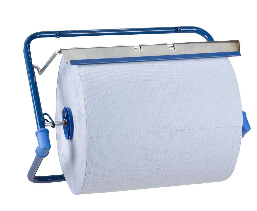 Putztuchrolle Spender, Wandhalter, Metall für Rollen bis 405x265 mm, Semy Top