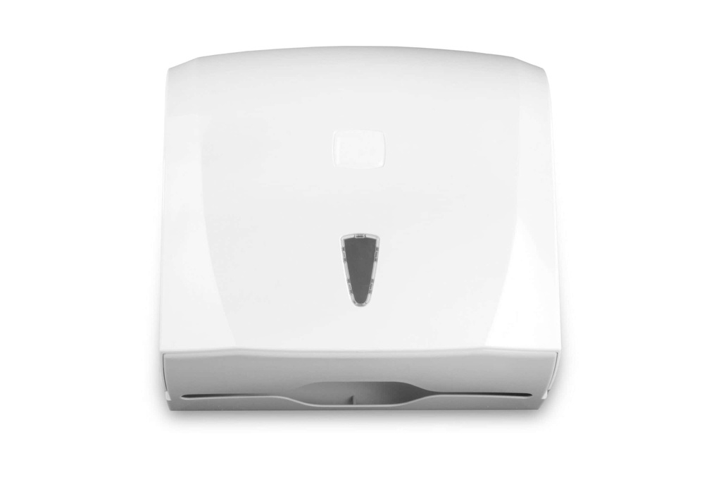 [Semy Top ST-5001] Falthandtuch Spender, weiss, für ca. 300 Blatt, Kunststoff, Semy Top