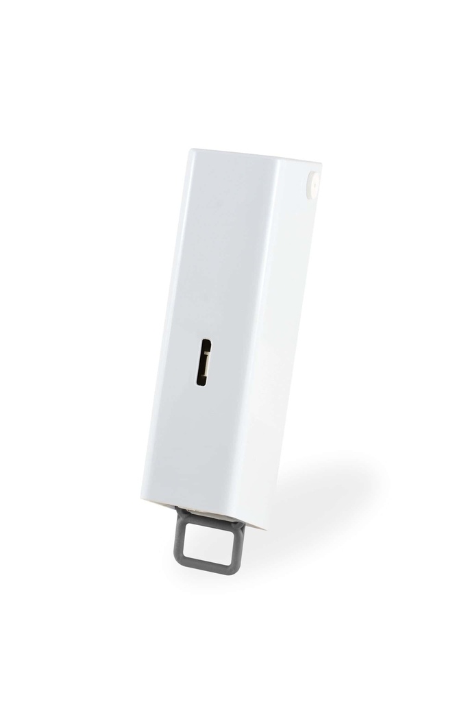 [Semy Top ST-576] Seifenspender für 500 ml Patronen weiß, grauer Hebel, Semy Top