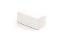 Papierhandtuch, hochweiss, 3-lagig, Multifold, Interfold, W-Falz,21x31,5 cm, 2.560 Stück, Zellstoffpapier, geprägt, Quicky, 1 Karton