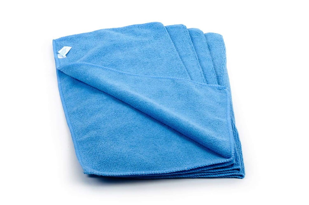 [ST-961A] Mikrofasertücher Blau 40x40 cm, Semy Top,  80% Polyester, 20% Polyamid, 20 Stk.