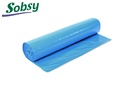 Müllsäcke Blau, LDPE-Regenerat, 120 Liter, Sobsy, Typ 60, 700x1.100 mm, 10 Rollen x 25 Stück, 1 Karton
