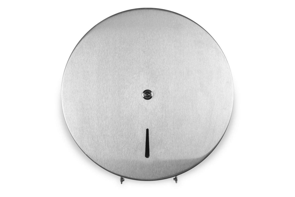 [SemyTop ST-88611] Toilettenpapierspender, Edelstahl, Silber, Semy Top, abschliessbar, für Jumbo Rollen bis zu 28 cm, 32x32x12 cm