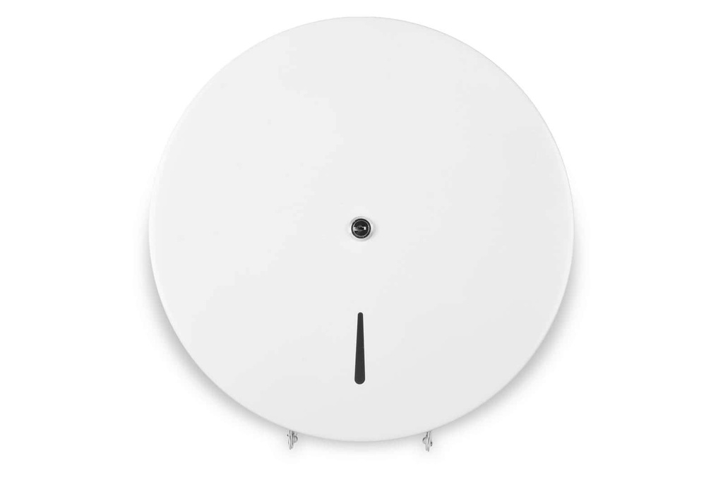 [SemyTop ST-88610] Toilettenpapierspender, Semy Top, Weiss, Metall, abschliessbar, für Jumbo Rollen, bis zu 32 cm, 33,5 x 35 x 12 cm