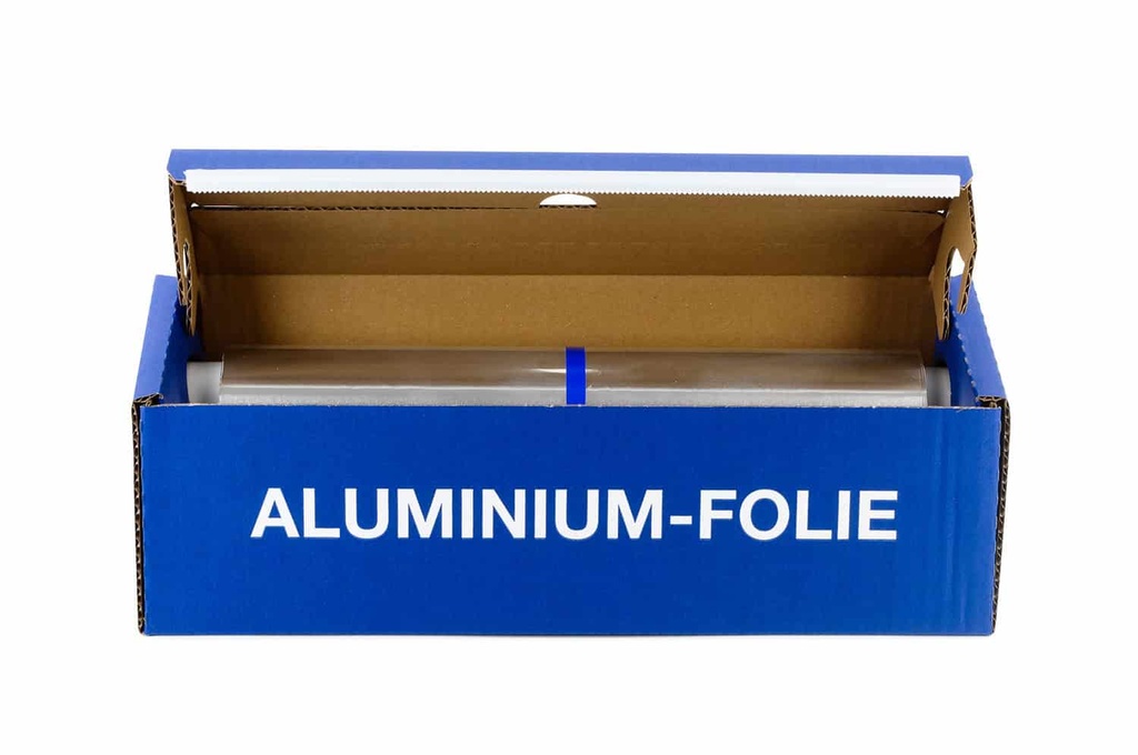 [QUICKY HP-99286] Alufolie, Cutterbox,  Aluminium, Breite 29 cm, Typ 150, Quicky, 6 Boxen