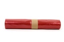Müllsäcke Rot, LDPE-Regenerat, 120 Liter, Funny, Typ 60, 700x1.100 mm, 10 Rollen x 25 Stück, 1 Karton