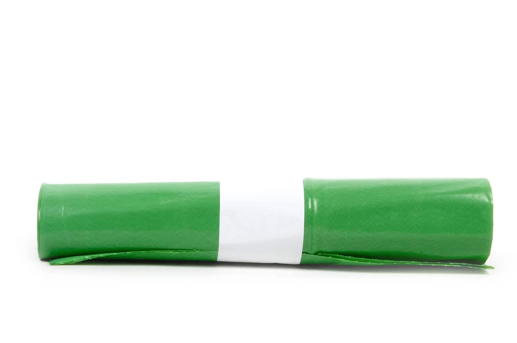 [FUNNY AG-884] Müllsäcke Grün, LDPE-Regenerat, 120 Liter, Funny, Typ 60, 700x1.100 mm, 10 Rollen x 25 Stück, 1 Karton