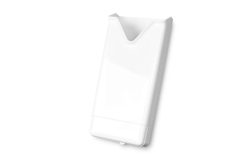 [FUNNY AG-531] Hygienebeutelspender, weiss, Funny, Kunststoff für Papierbeutel (AG-942), 135x295x55 mm, 1 Stück