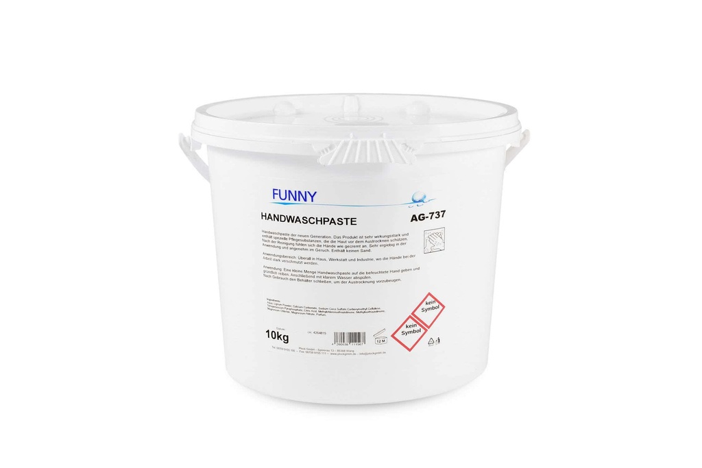 Handwaschpaste extra 10l, Funny, VOC-Gehalt: 0%. 1 Kübel