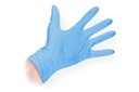 Nitril Einweghandschuhe Blau Grösse S, puderfrei, Samy Care, im Spenderkarton, 10 x 100 Stk.