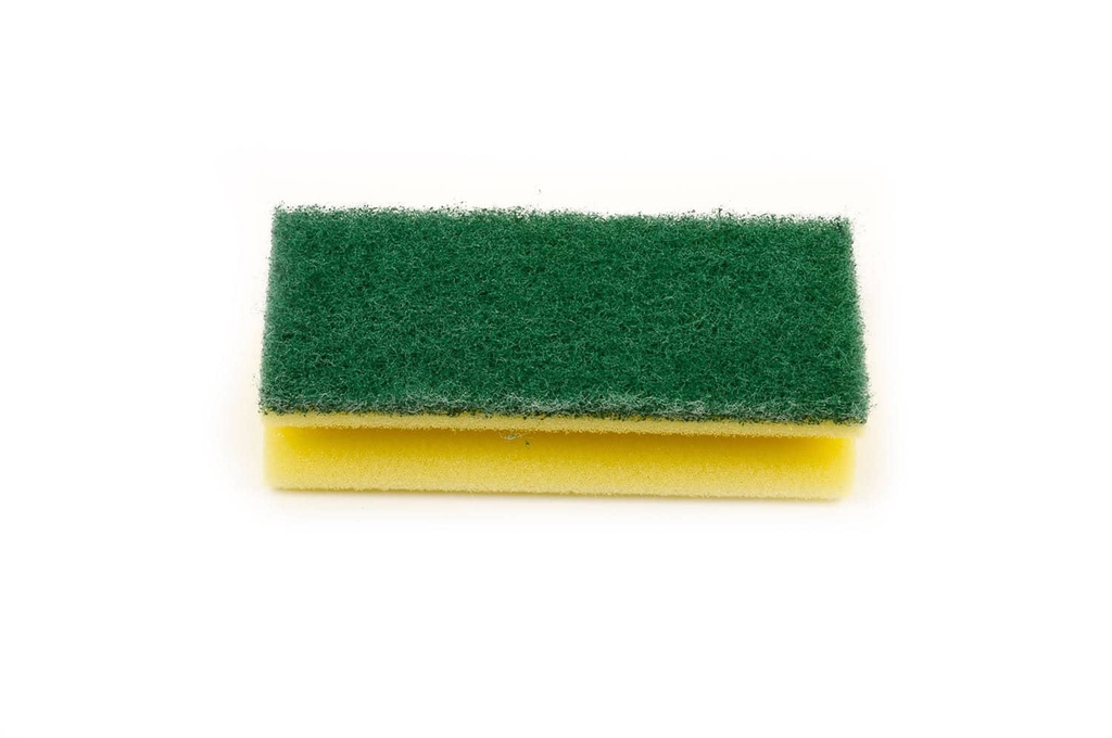 [FUNNY AG-647] Griffschwamm gelb/grün 15x7,5x4,5 cm, Funny, 10er Pack