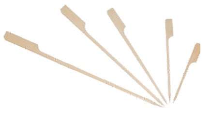 [AIO703643] Fingerfood Spieße Flaggenspieße Holz (12cm, 10000 Stück)