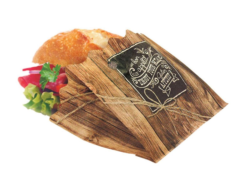 [AIO309031] Snackbeutel Fettbarriere Enjoy Green (120x50x90mm, 1000 Stück)