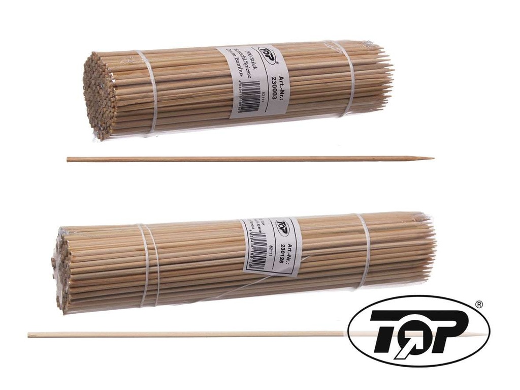 [AIO703353] Schaschlikspieße Holzspieße 15cm Bambus - 8000 Stück