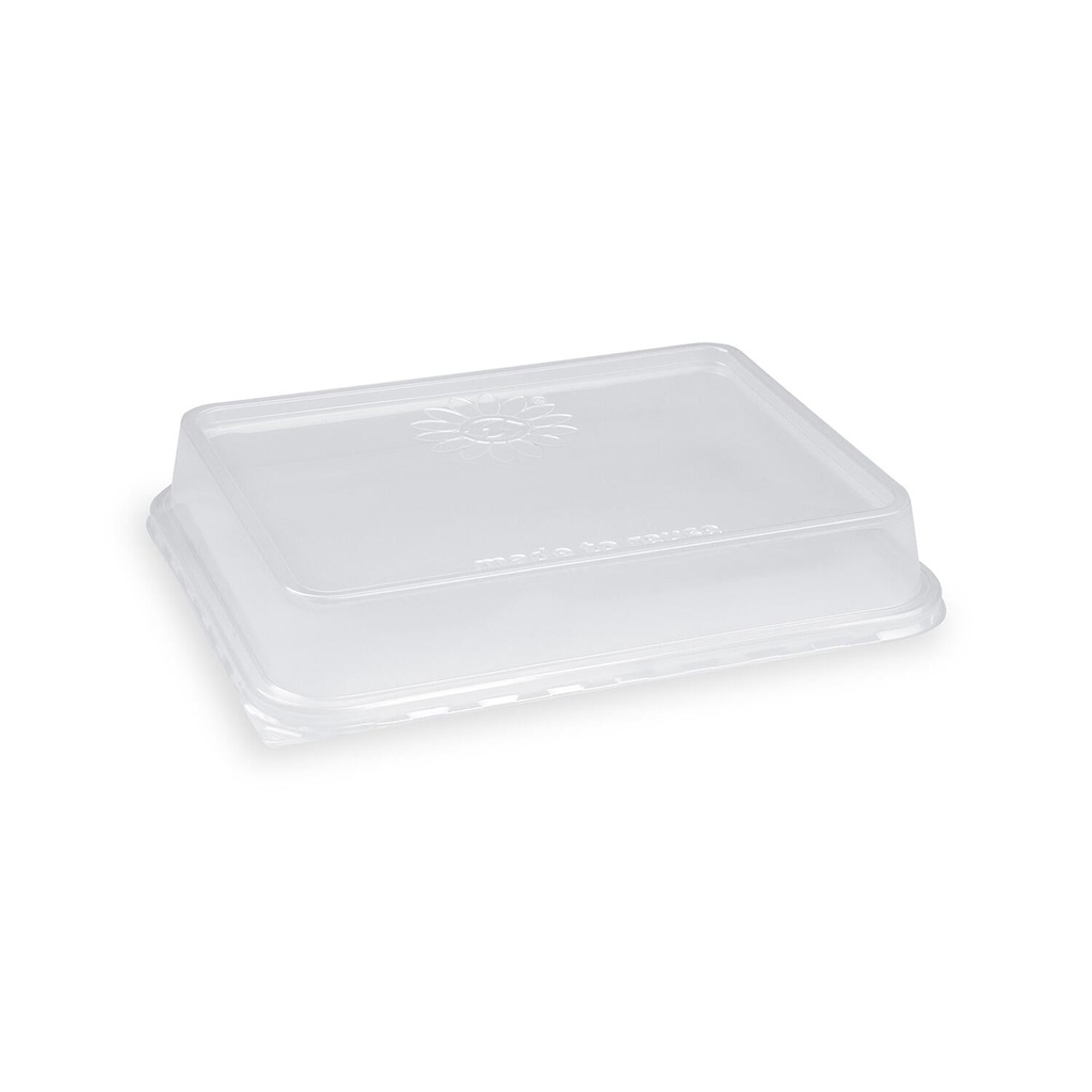 [AIO490156] Deckel zu Mehrweg Menüschalen schwarz - 180 Stück