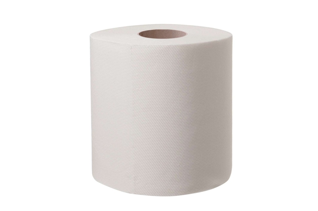 [AIO440386] Handtuchrolle Innen und Außen 2-lagig weiß 19cm - 6 Rollen