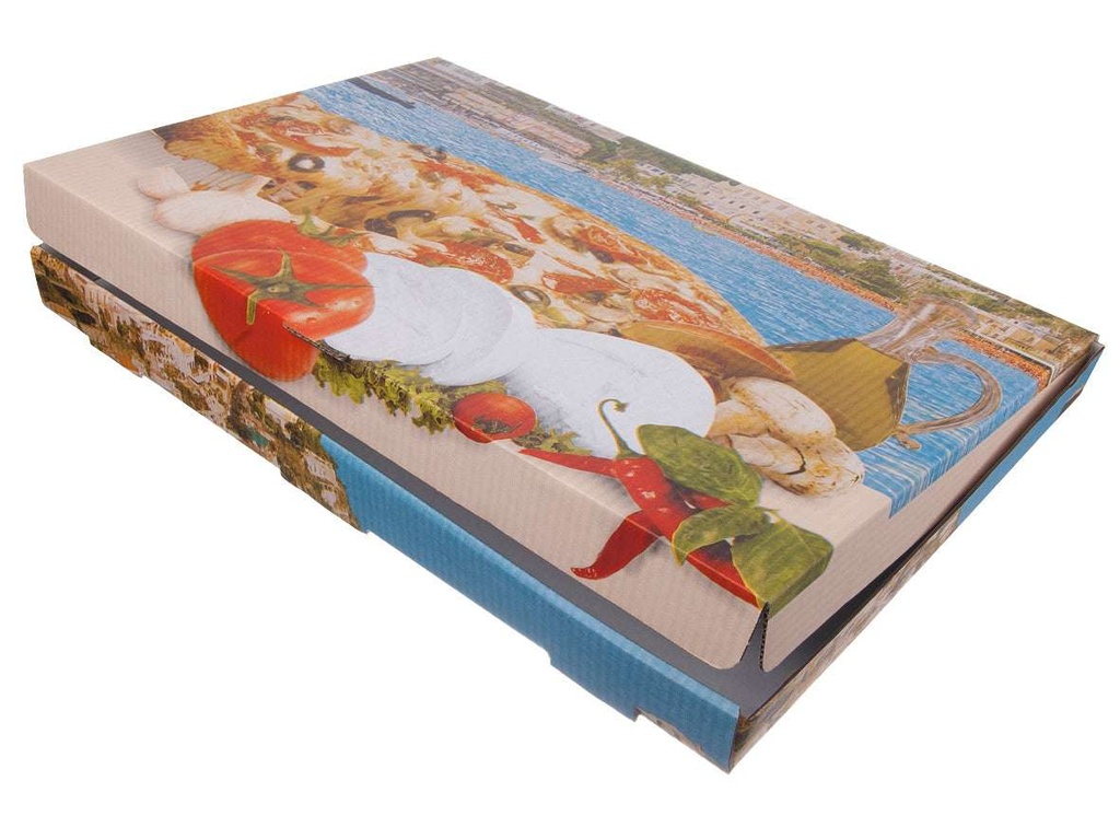 [AIO336946] Pizzakarton 40x60x5 Onda Bas Happa Pizza - 50 Stück