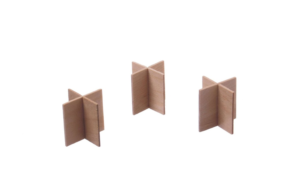 [AIO333310] Pizza Abstandshalter Holz 3cm - 10000 Stück