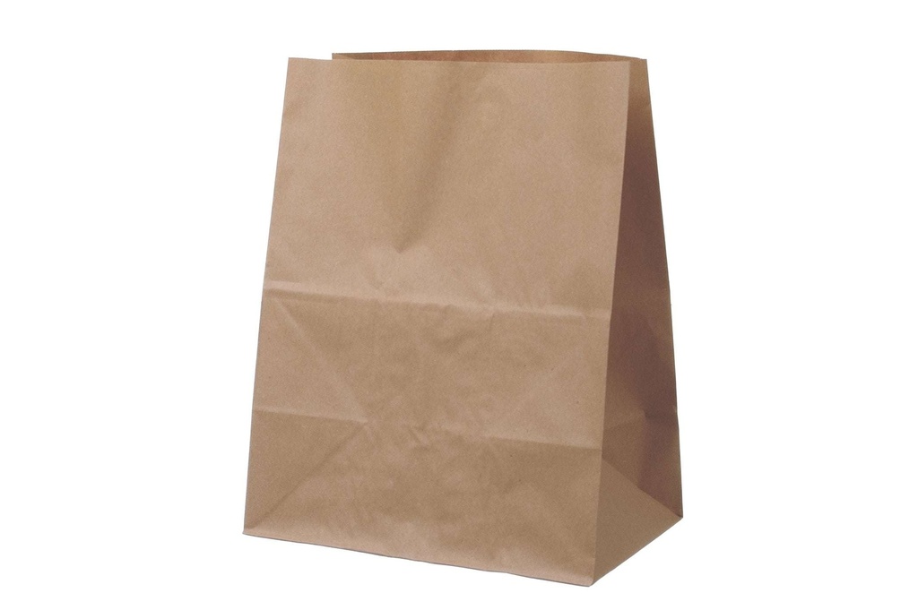 [AIO303221] Lunchtüte Papiertasche Braun (18+13x30cm, 250 Stück)